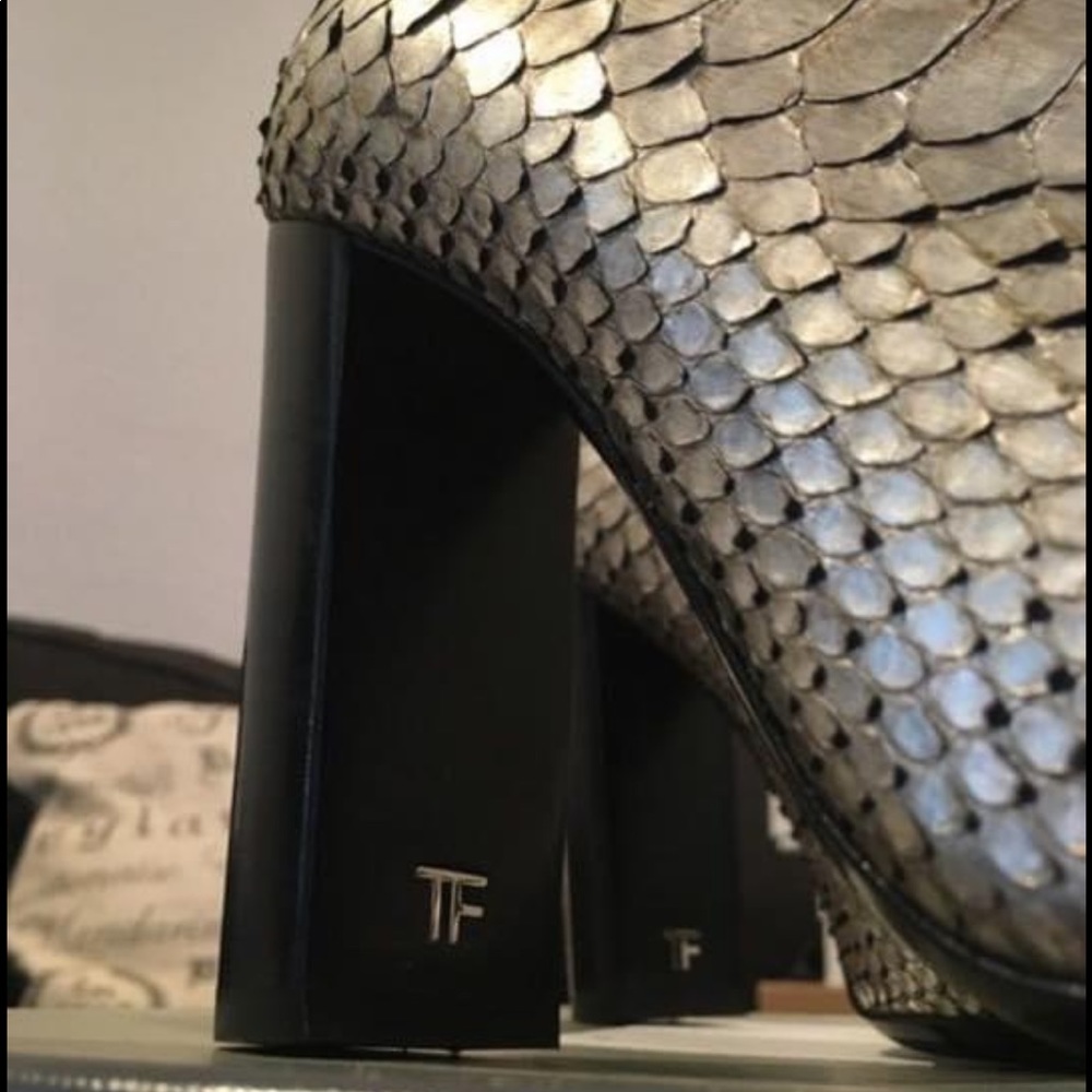 Tom Ford Python Booties - Picture 5 of 5